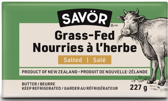 savor grass fed salted
